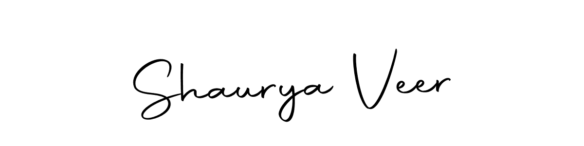 Design your own signature with our free online signature maker. With this signature software, you can create a handwritten (Autography-DOLnW) signature for name Shaurya Veer. Shaurya Veer signature style 10 images and pictures png