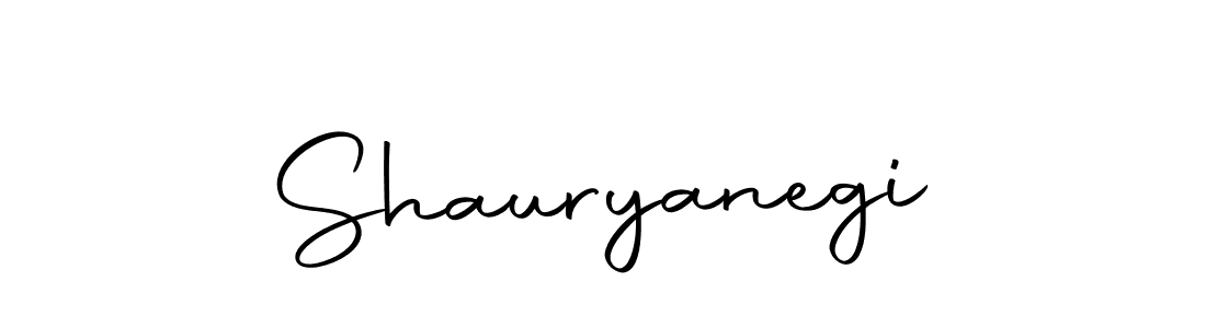 How to make Shauryanegi name signature. Use Autography-DOLnW style for creating short signs online. This is the latest handwritten sign. Shauryanegi signature style 10 images and pictures png