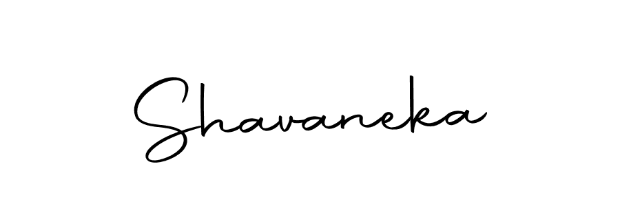 Create a beautiful signature design for name Shavaneka. With this signature (Autography-DOLnW) fonts, you can make a handwritten signature for free. Shavaneka signature style 10 images and pictures png
