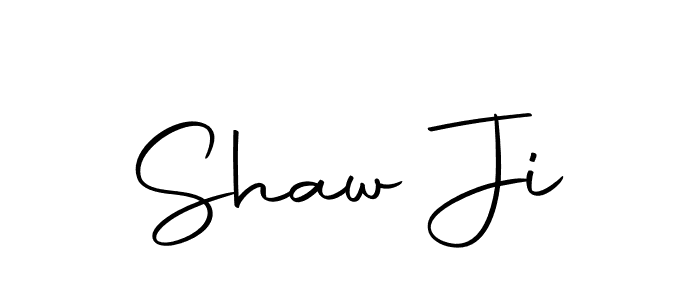 You should practise on your own different ways (Autography-DOLnW) to write your name (Shaw Ji) in signature. don't let someone else do it for you. Shaw Ji signature style 10 images and pictures png