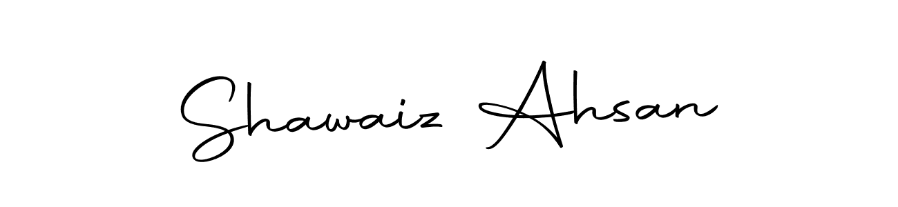 Also You can easily find your signature by using the search form. We will create Shawaiz Ahsan name handwritten signature images for you free of cost using Autography-DOLnW sign style. Shawaiz Ahsan signature style 10 images and pictures png
