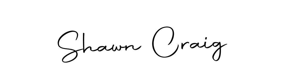 Create a beautiful signature design for name Shawn Craig. With this signature (Autography-DOLnW) fonts, you can make a handwritten signature for free. Shawn Craig signature style 10 images and pictures png