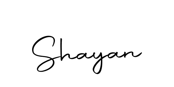 How to make Shayan signature? Autography-DOLnW is a professional autograph style. Create handwritten signature for Shayan name. Shayan signature style 10 images and pictures png