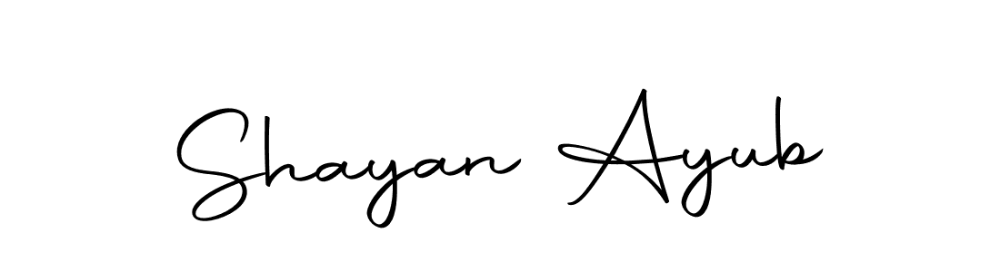 You can use this online signature creator to create a handwritten signature for the name Shayan Ayub. This is the best online autograph maker. Shayan Ayub signature style 10 images and pictures png
