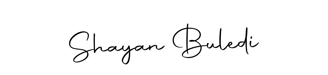 How to make Shayan Buledi signature? Autography-DOLnW is a professional autograph style. Create handwritten signature for Shayan Buledi name. Shayan Buledi signature style 10 images and pictures png