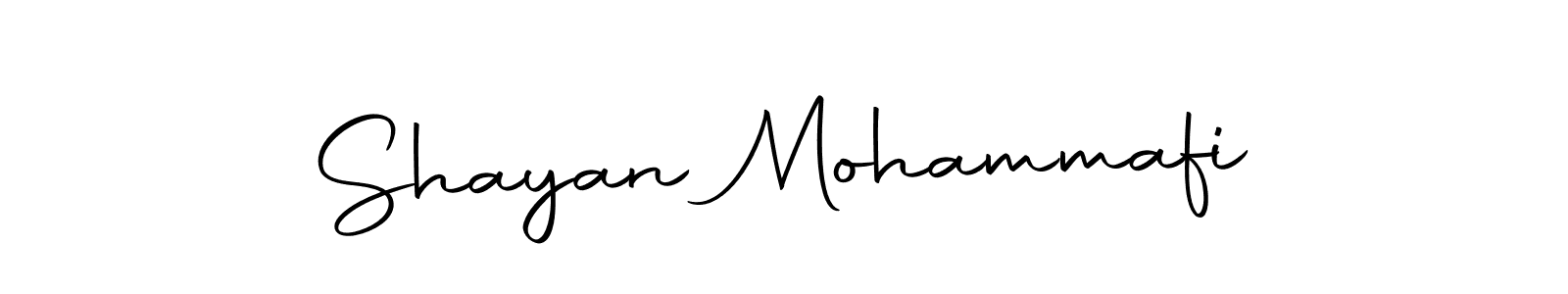 Also we have Shayan Mohammafi name is the best signature style. Create professional handwritten signature collection using Autography-DOLnW autograph style. Shayan Mohammafi signature style 10 images and pictures png