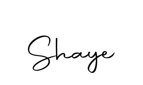 Make a beautiful signature design for name Shaye. Use this online signature maker to create a handwritten signature for free. Shaye signature style 10 images and pictures png