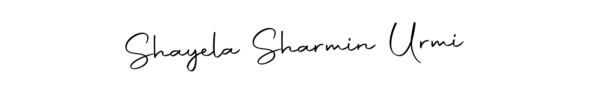 if you are searching for the best signature style for your name Shayela Sharmin Urmi. so please give up your signature search. here we have designed multiple signature styles  using Autography-DOLnW. Shayela Sharmin Urmi signature style 10 images and pictures png