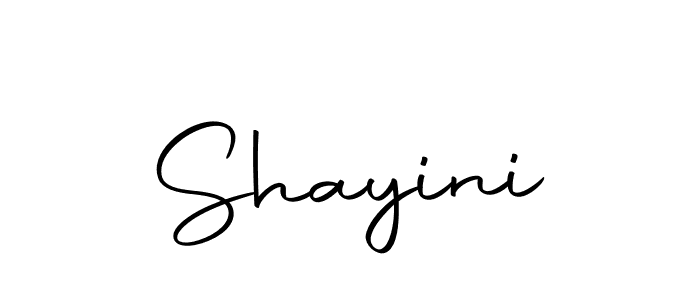Create a beautiful signature design for name Shayini. With this signature (Autography-DOLnW) fonts, you can make a handwritten signature for free. Shayini signature style 10 images and pictures png