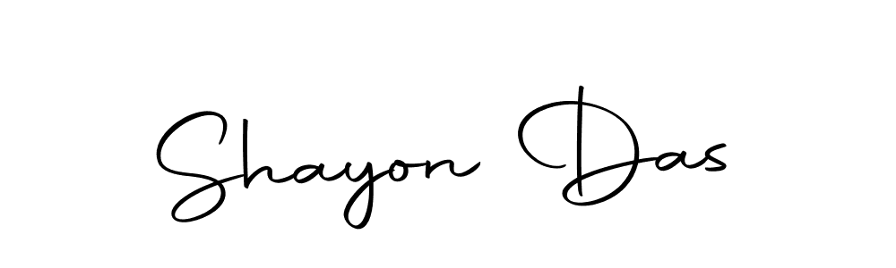 How to make Shayon Das signature? Autography-DOLnW is a professional autograph style. Create handwritten signature for Shayon Das name. Shayon Das signature style 10 images and pictures png