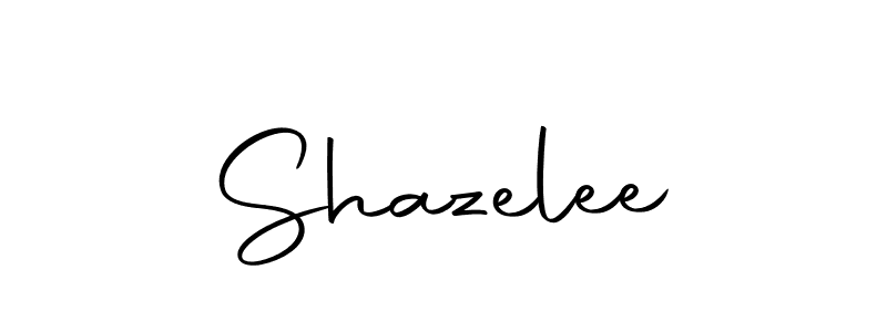 Also we have Shazelee name is the best signature style. Create professional handwritten signature collection using Autography-DOLnW autograph style. Shazelee signature style 10 images and pictures png