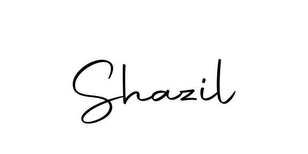 Use a signature maker to create a handwritten signature online. With this signature software, you can design (Autography-DOLnW) your own signature for name Shazil. Shazil signature style 10 images and pictures png