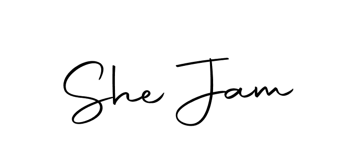 Here are the top 10 professional signature styles for the name She Jam. These are the best autograph styles you can use for your name. She Jam signature style 10 images and pictures png