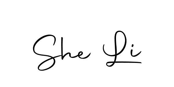 Similarly Autography-DOLnW is the best handwritten signature design. Signature creator online .You can use it as an online autograph creator for name She Li. She Li signature style 10 images and pictures png