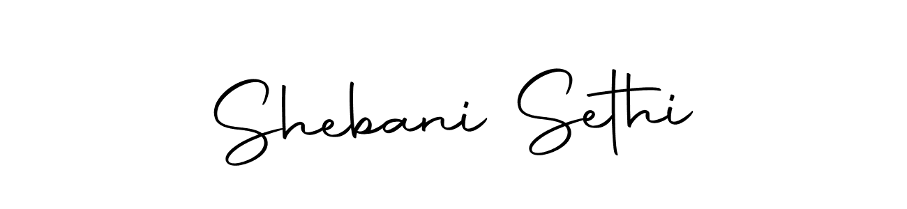 How to make Shebani Sethi signature? Autography-DOLnW is a professional autograph style. Create handwritten signature for Shebani Sethi name. Shebani Sethi signature style 10 images and pictures png