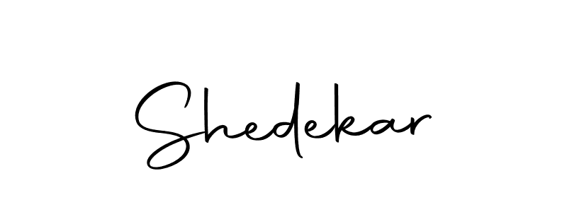 Create a beautiful signature design for name Shedekar. With this signature (Autography-DOLnW) fonts, you can make a handwritten signature for free. Shedekar signature style 10 images and pictures png