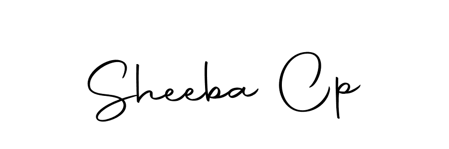 Here are the top 10 professional signature styles for the name Sheeba Cp. These are the best autograph styles you can use for your name. Sheeba Cp signature style 10 images and pictures png