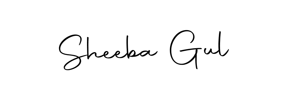 Also we have Sheeba Gul name is the best signature style. Create professional handwritten signature collection using Autography-DOLnW autograph style. Sheeba Gul signature style 10 images and pictures png