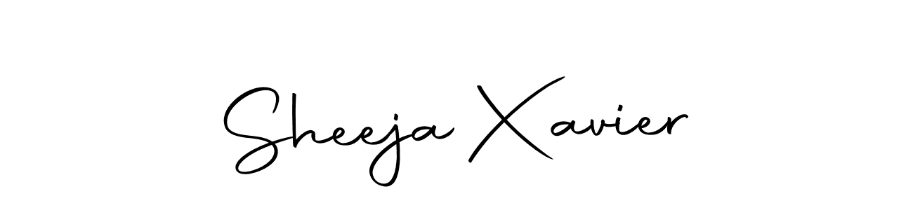 Also You can easily find your signature by using the search form. We will create Sheeja Xavier name handwritten signature images for you free of cost using Autography-DOLnW sign style. Sheeja Xavier signature style 10 images and pictures png