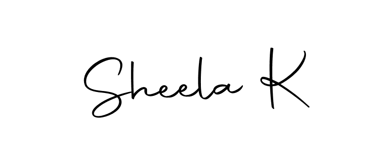 Make a beautiful signature design for name Sheela K. Use this online signature maker to create a handwritten signature for free. Sheela K signature style 10 images and pictures png