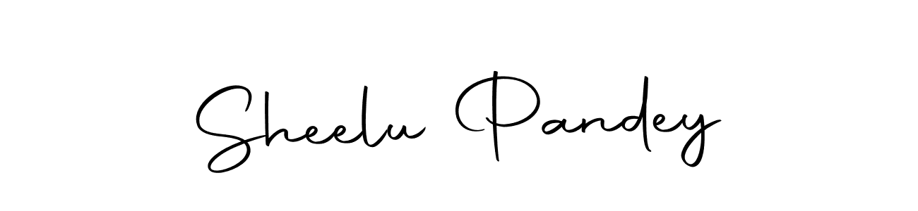 Make a short Sheelu Pandey signature style. Manage your documents anywhere anytime using Autography-DOLnW. Create and add eSignatures, submit forms, share and send files easily. Sheelu Pandey signature style 10 images and pictures png