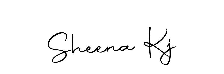 How to make Sheena Kj signature? Autography-DOLnW is a professional autograph style. Create handwritten signature for Sheena Kj name. Sheena Kj signature style 10 images and pictures png