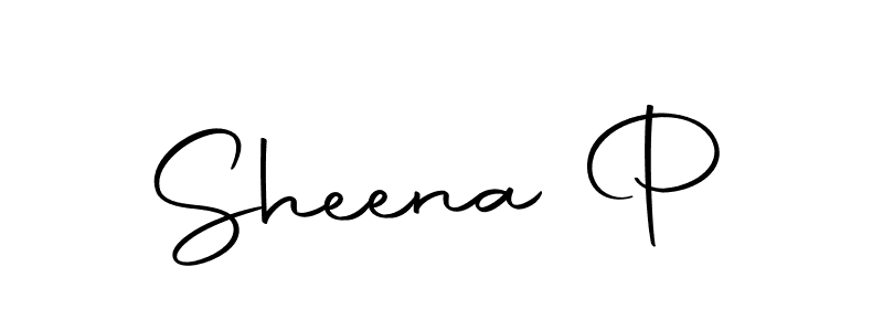 Make a beautiful signature design for name Sheena P. Use this online signature maker to create a handwritten signature for free. Sheena P signature style 10 images and pictures png