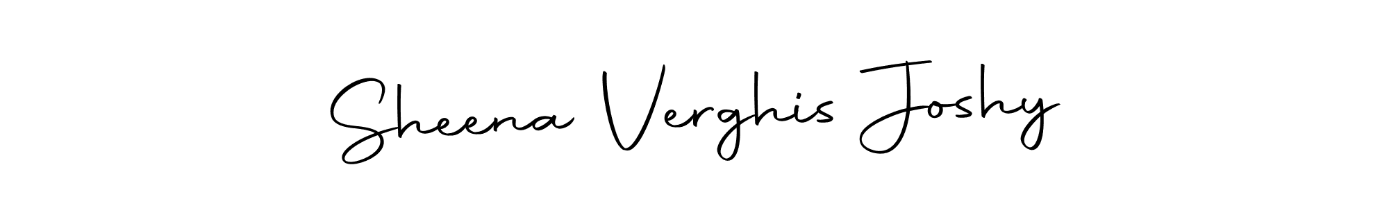 You can use this online signature creator to create a handwritten signature for the name Sheena Verghis Joshy. This is the best online autograph maker. Sheena Verghis Joshy signature style 10 images and pictures png