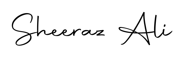 Try this chic Sheeraz Ali handwritten sign style. Using Autography-DOLnW font elements, it gives your name a sleek, memorable identity. Sheeraz Ali signature style 10 images and pictures png