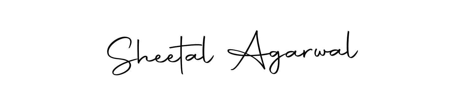 Make a beautiful signature design for name Sheetal Agarwal. With this signature (Autography-DOLnW) style, you can create a handwritten signature for free. Sheetal Agarwal signature style 10 images and pictures png