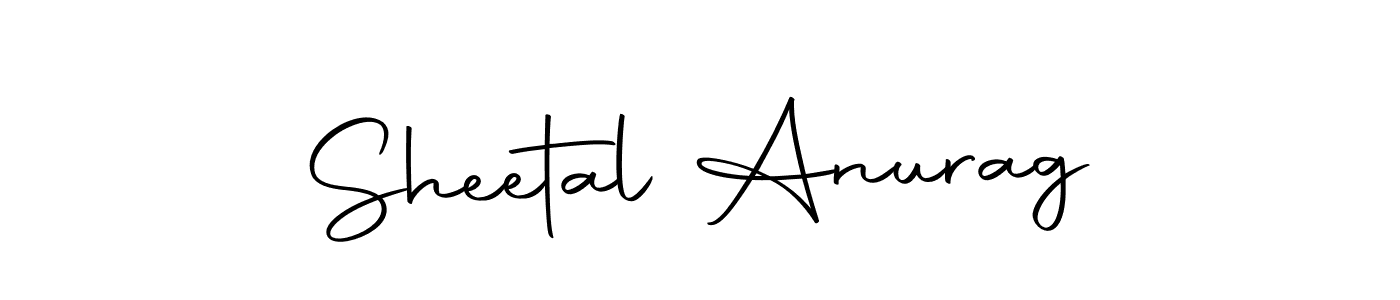 Make a beautiful signature design for name Sheetal Anurag. With this signature (Autography-DOLnW) style, you can create a handwritten signature for free. Sheetal Anurag signature style 10 images and pictures png
