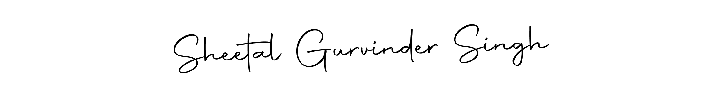 How to make Sheetal Gurvinder Singh signature? Autography-DOLnW is a professional autograph style. Create handwritten signature for Sheetal Gurvinder Singh name. Sheetal Gurvinder Singh signature style 10 images and pictures png
