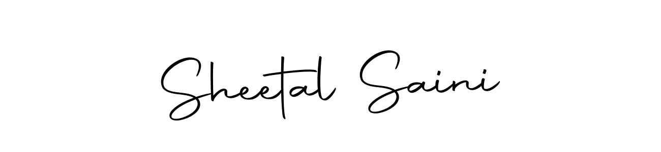 How to make Sheetal Saini signature? Autography-DOLnW is a professional autograph style. Create handwritten signature for Sheetal Saini name. Sheetal Saini signature style 10 images and pictures png