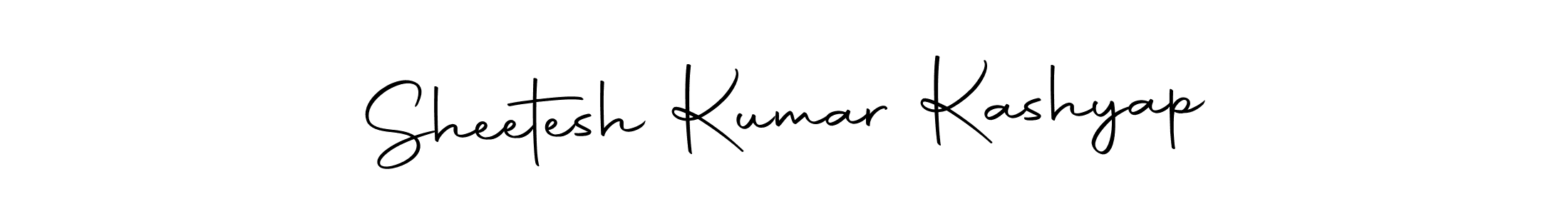 Make a short Sheetesh Kumar Kashyap signature style. Manage your documents anywhere anytime using Autography-DOLnW. Create and add eSignatures, submit forms, share and send files easily. Sheetesh Kumar Kashyap signature style 10 images and pictures png