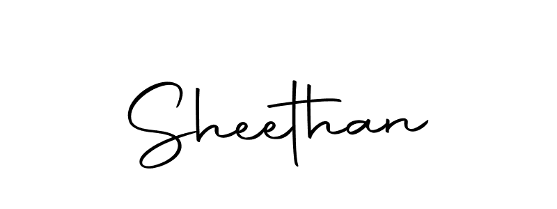 Use a signature maker to create a handwritten signature online. With this signature software, you can design (Autography-DOLnW) your own signature for name Sheethan. Sheethan signature style 10 images and pictures png