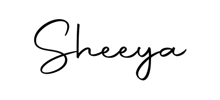 Designed for modern professionals: Sheeya name signature crafted with Autography-DOLnW script. Ready for digital PDF workflows. Sheeya signature style 10 images and pictures png