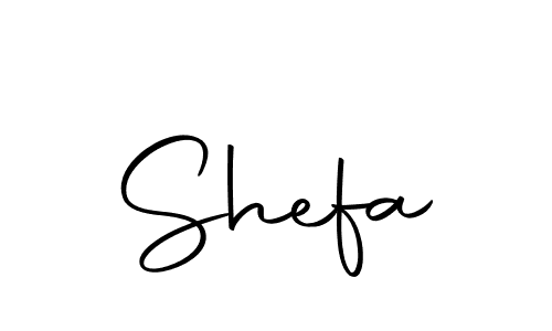 Create a beautiful signature design for name Shefa. With this signature (Autography-DOLnW) fonts, you can make a handwritten signature for free. Shefa signature style 10 images and pictures png