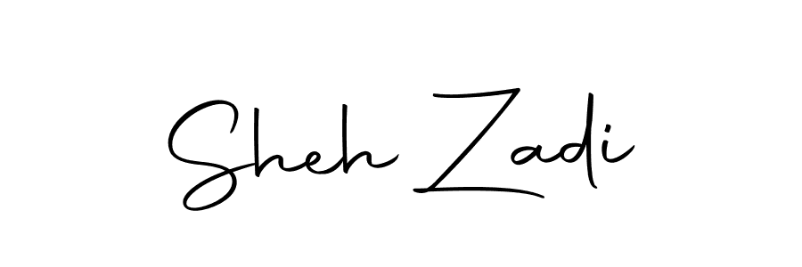 Create a beautiful signature design for name Sheh Zadi. With this signature (Autography-DOLnW) fonts, you can make a handwritten signature for free. Sheh Zadi signature style 10 images and pictures png