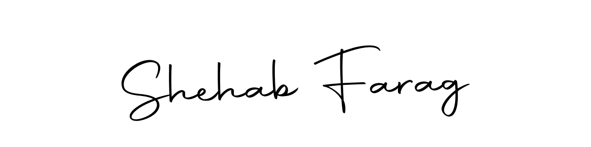 You can use this online signature creator to create a handwritten signature for the name Shehab Farag. This is the best online autograph maker. Shehab Farag signature style 10 images and pictures png