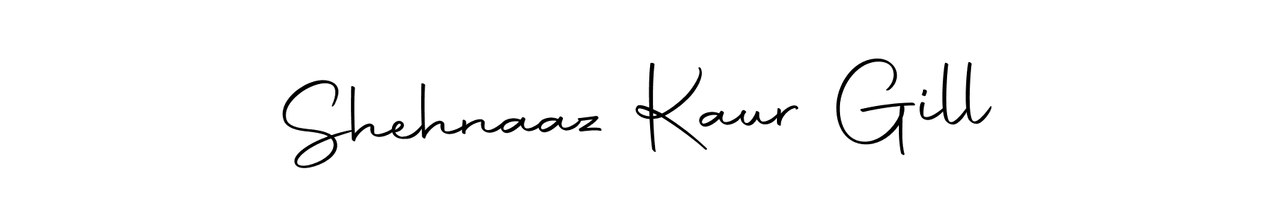 Make a beautiful signature design for name Shehnaaz Kaur Gill. Use this online signature maker to create a handwritten signature for free. Shehnaaz Kaur Gill signature style 10 images and pictures png