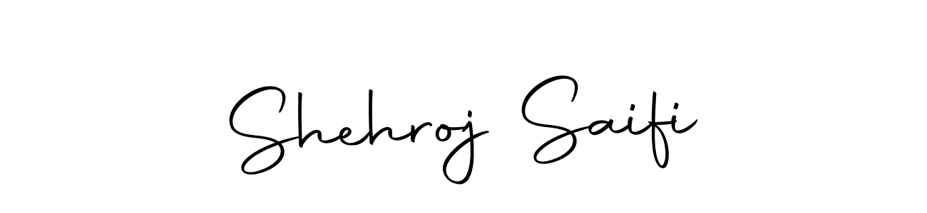Make a short Shehroj Saifi signature style. Manage your documents anywhere anytime using Autography-DOLnW. Create and add eSignatures, submit forms, share and send files easily. Shehroj Saifi signature style 10 images and pictures png