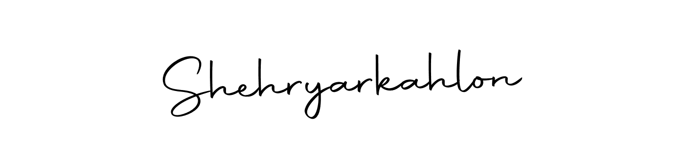 Use a signature maker to create a handwritten signature online. With this signature software, you can design (Autography-DOLnW) your own signature for name Shehryarkahlon. Shehryarkahlon signature style 10 images and pictures png