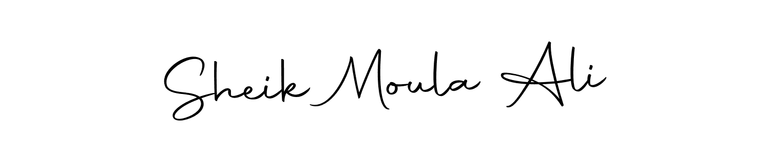 How to make Sheik Moula Ali name signature. Use Autography-DOLnW style for creating short signs online. This is the latest handwritten sign. Sheik Moula Ali signature style 10 images and pictures png