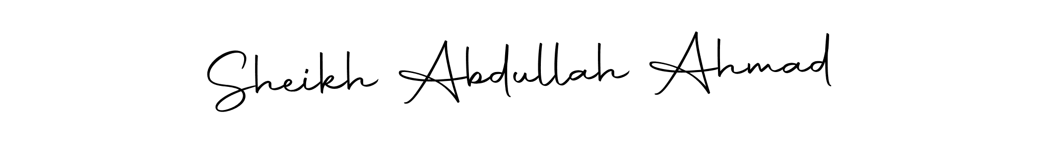 Similarly Autography-DOLnW is the best handwritten signature design. Signature creator online .You can use it as an online autograph creator for name Sheikh Abdullah Ahmad. Sheikh Abdullah Ahmad signature style 10 images and pictures png