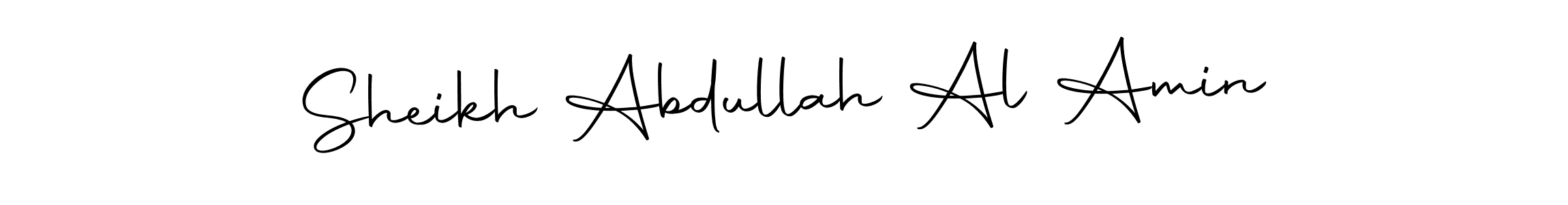 if you are searching for the best signature style for your name Sheikh Abdullah Al Amin. so please give up your signature search. here we have designed multiple signature styles  using Autography-DOLnW. Sheikh Abdullah Al Amin signature style 10 images and pictures png