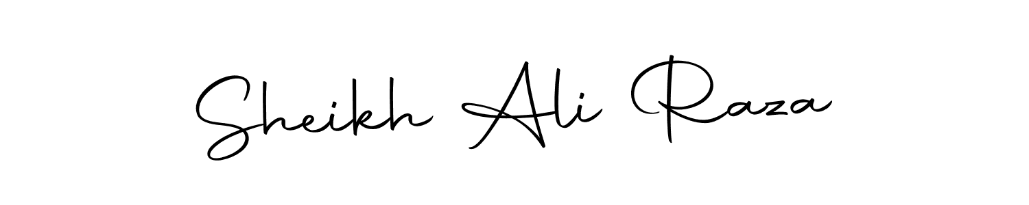 Design your own signature with our free online signature maker. With this signature software, you can create a handwritten (Autography-DOLnW) signature for name Sheikh Ali Raza. Sheikh Ali Raza signature style 10 images and pictures png