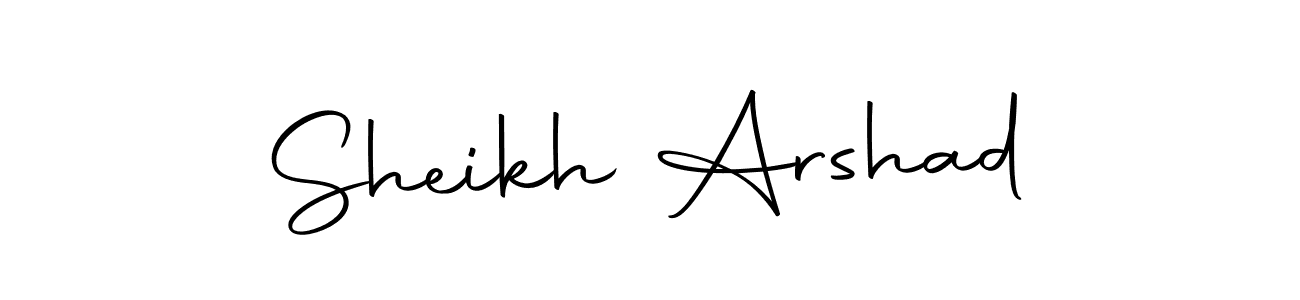 Make a short Sheikh Arshad signature style. Manage your documents anywhere anytime using Autography-DOLnW. Create and add eSignatures, submit forms, share and send files easily. Sheikh Arshad signature style 10 images and pictures png