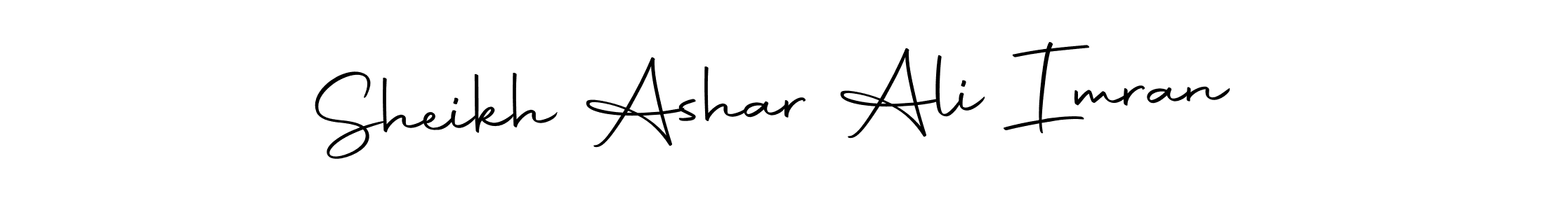 Sheikh Ashar Ali Imran stylish signature style. Best Handwritten Sign (Autography-DOLnW) for my name. Handwritten Signature Collection Ideas for my name Sheikh Ashar Ali Imran. Sheikh Ashar Ali Imran signature style 10 images and pictures png