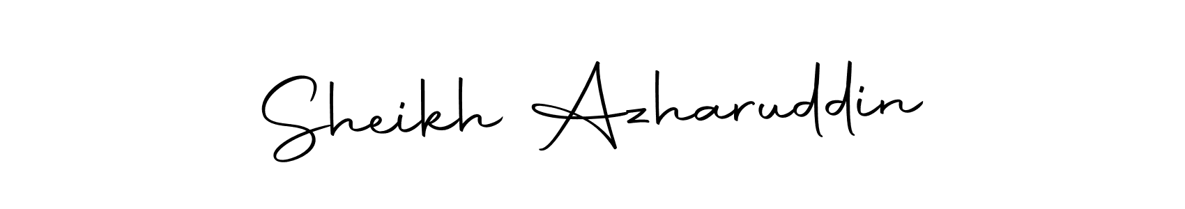 How to Draw Sheikh Azharuddin signature style? Autography-DOLnW is a latest design signature styles for name Sheikh Azharuddin. Sheikh Azharuddin signature style 10 images and pictures png