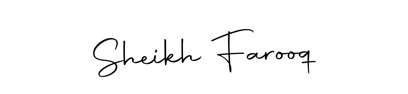 Sheikh Farooq stylish signature style. Best Handwritten Sign (Autography-DOLnW) for my name. Handwritten Signature Collection Ideas for my name Sheikh Farooq. Sheikh Farooq signature style 10 images and pictures png